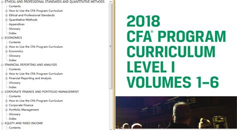 cfa exam 2018|CFA Program Curriculum 2018 Level I .